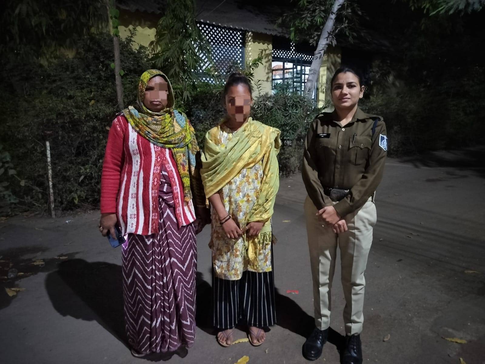 ऑपरेशन मुस्कान अभियान के तहत नाबालिग अपहृता बालिका सुरक्षित परिजनों के सुपुर्द